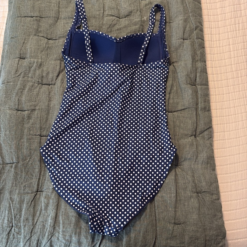 Nip tuck one piece polka dot swim suit - Picture 3 of 6
